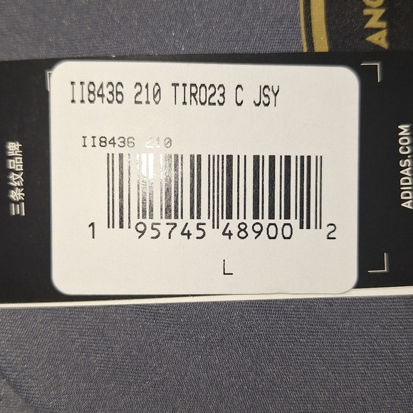 Adidas Official MLS L.A. Football Club Jersey In A Mens Large.Gray and White.NWT - Picture 3 of 9